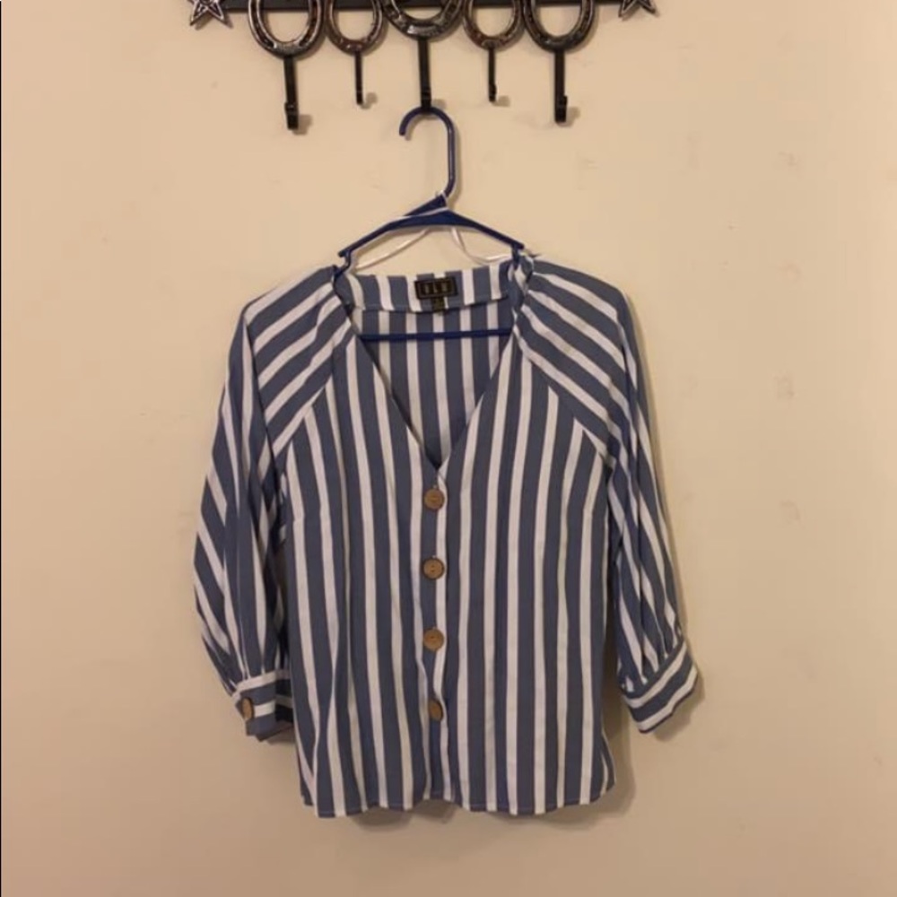 Stripped crop top